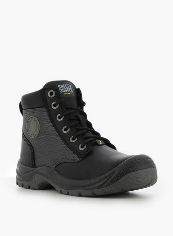 SJ Men High Safety Lace-Up Boots - Image 1